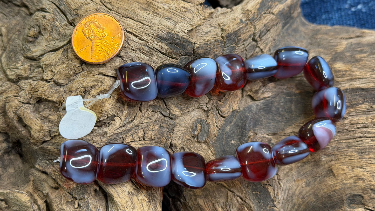 Vintage Czech Glass Strand