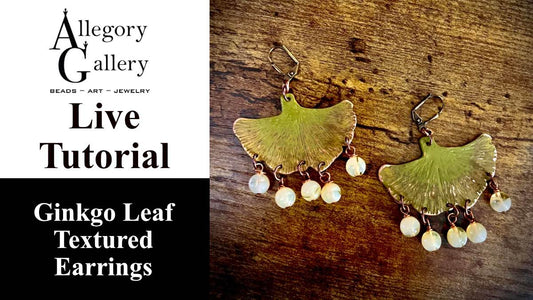 Ginkgo Leaf Earring Kit