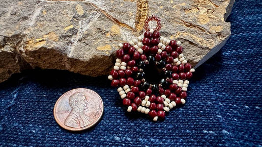 Beaded Mandala Pendant