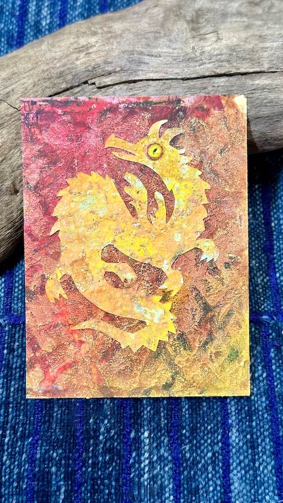 Here Be Dragons Collage by Andrew Thornton — Bryn