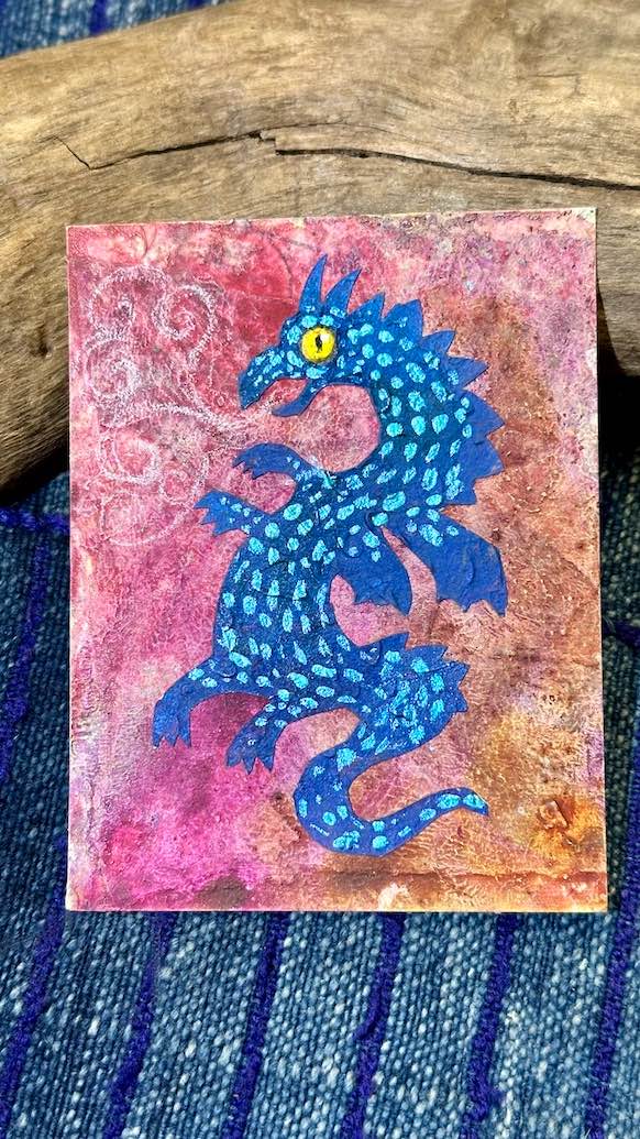 Here Be Dragons Collage by Andrew Thornton — Archer