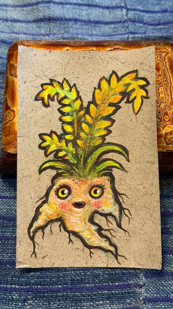 Root Baby Artwork by Andrew Thornton