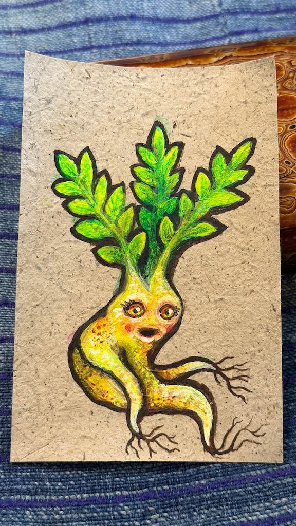 Root Baby Artwork by Andrew Thornton