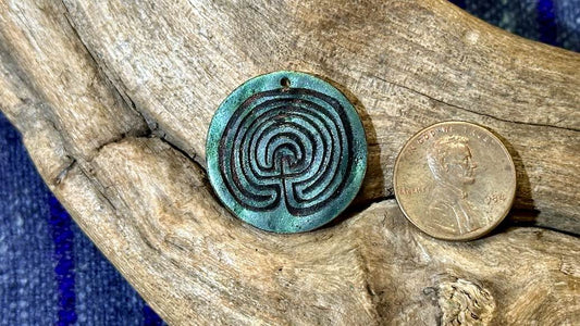 Luster Pendant by Allegory Gallery — Labyrinth - English Ivy