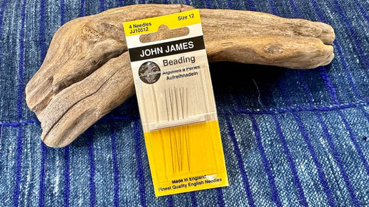 John James English Beading Needles - Size 12 - 2" - 4 Pack
