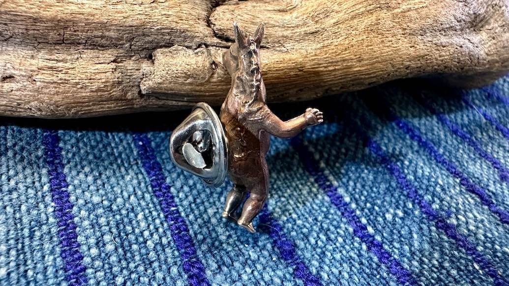 Cast Bronze Pin by Allegory Gallery — Chimera Baby