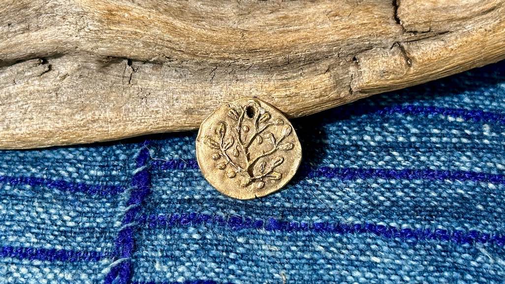 Bronze Pendant by Andrew Thornton - Olive Tree