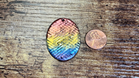 Luster Pendant by Allegory Gallery — Rainbow Luster