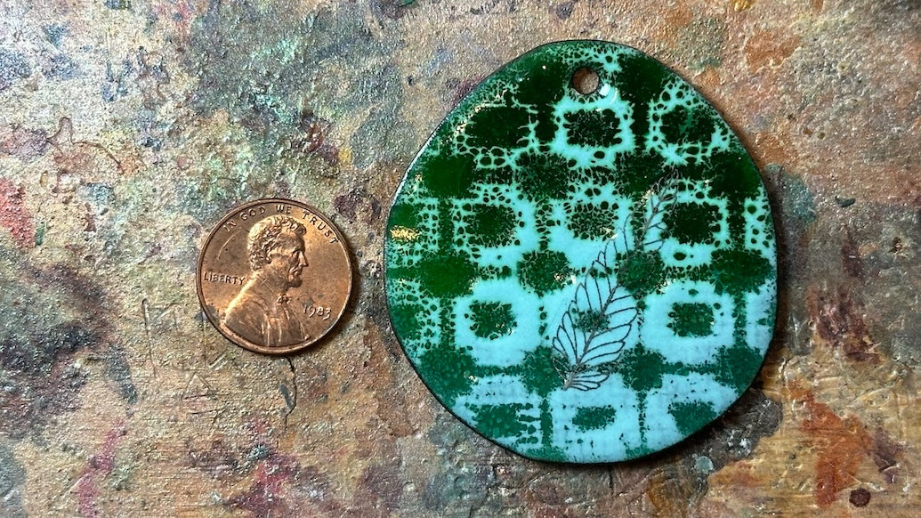 Allegory Gallery Enamel Pendant