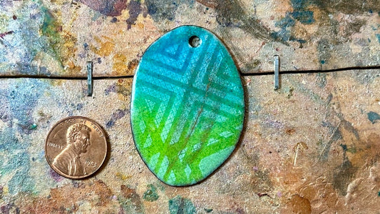 Allegory Gallery Enamel Pendant