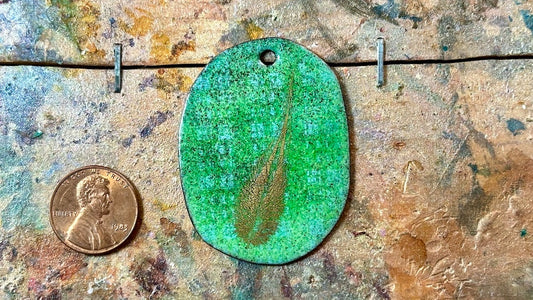 Allegory Gallery Enamel Pendant