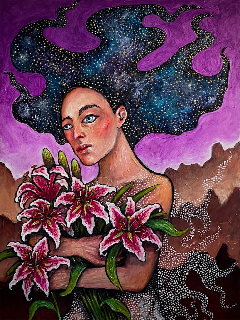 Original Art by Andrew Thornton—Stargazer