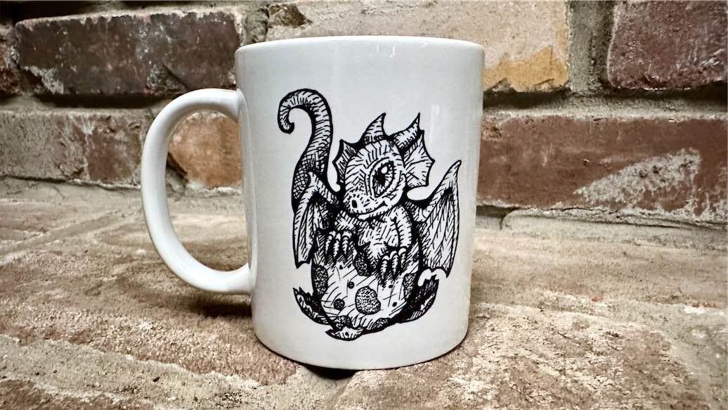 Allegory Gallery 12oz. Mug — Baby Dragon