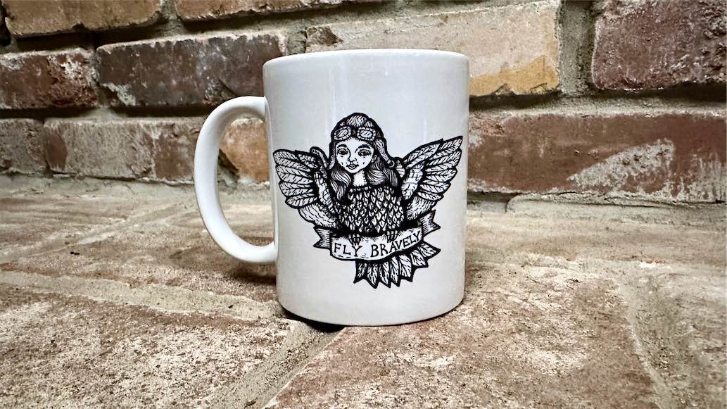 Allegory Gallery 12oz. Mug — Fly Bravely