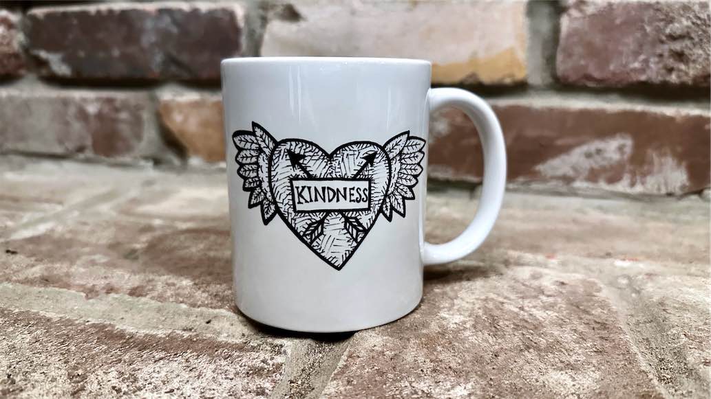 Allegory Gallery 12oz. Mug — Kindness Heart