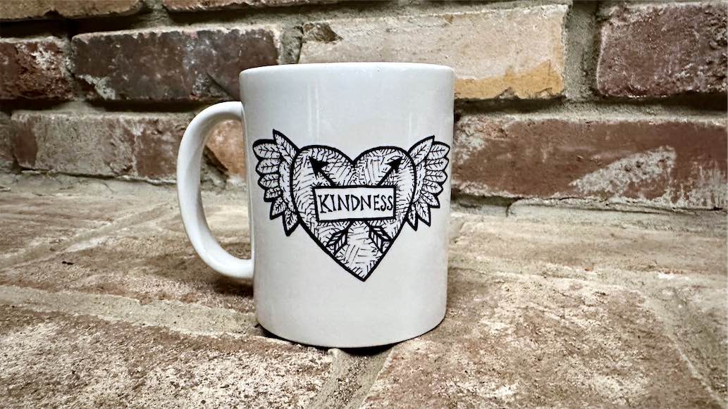 Allegory Gallery 12oz. Mug — Kindness Heart