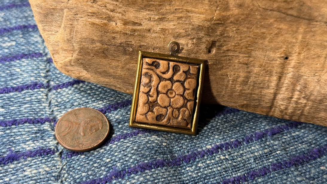 Polymer Clay Pendant by Andrew Thornton