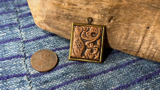 Polymer Clay Pendant by Andrew Thornton