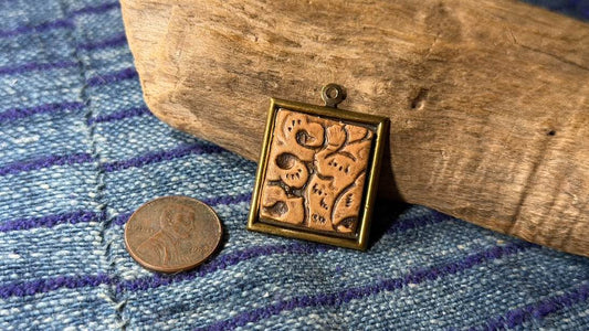 Polymer Clay Pendant by Andrew Thornton