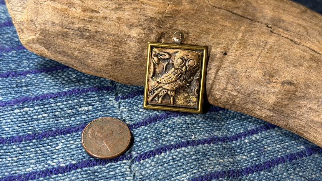 Polymer Clay Pendant by Andrew Thornton