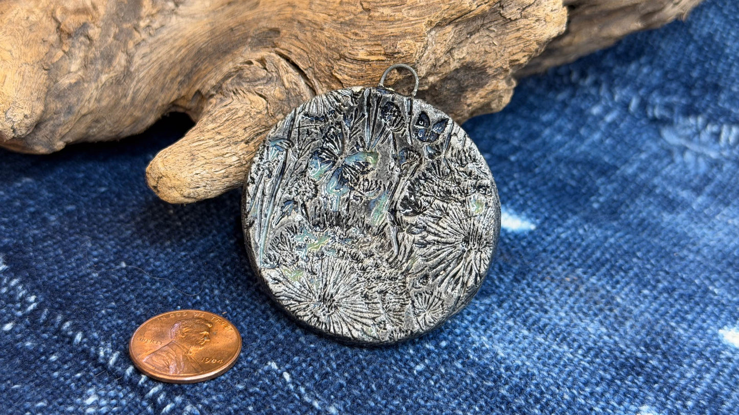 Artisan Ceramic Pendant by Harry Wood