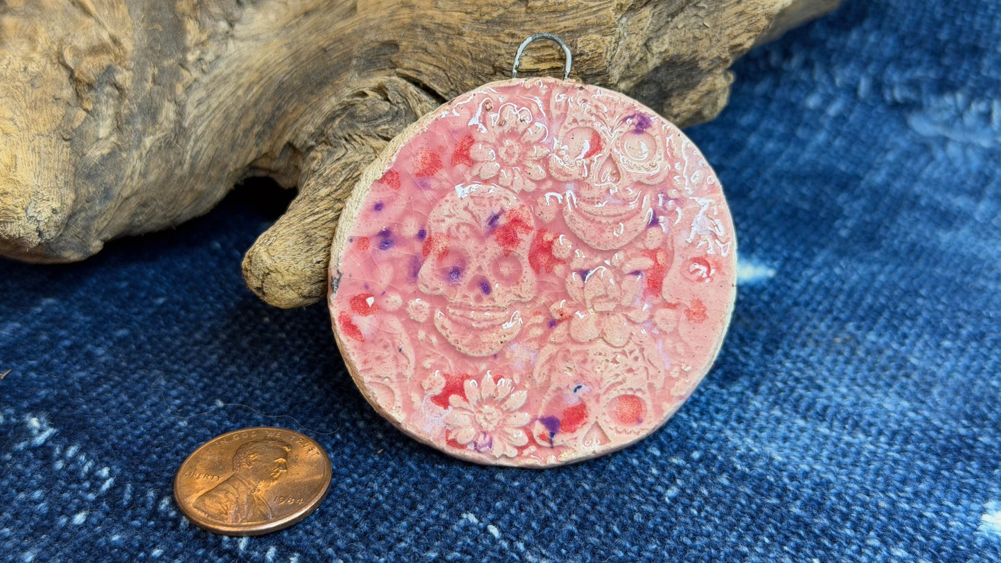 Artisan Ceramic Pendant by Harry Wood