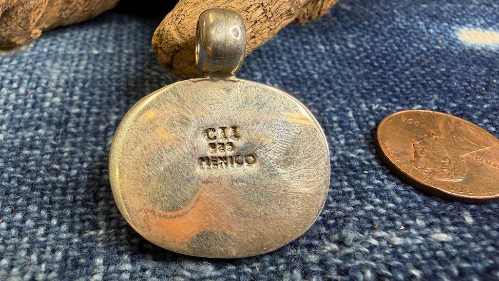 Vintage Sterling Silver Pendant