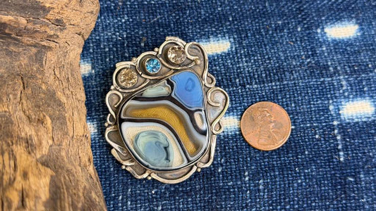 Vintage Sterling Silver Pin