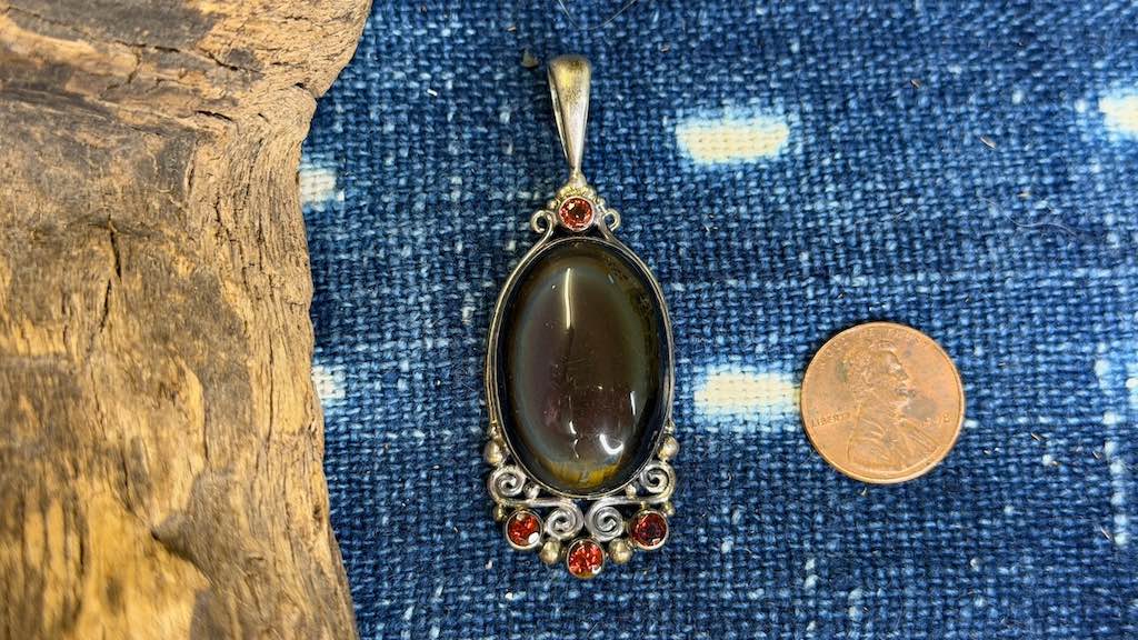 Vintage Sterling Silver Pendant
