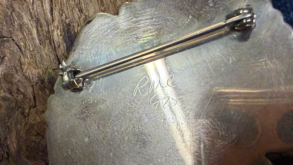 Vintage Sterling Silver Pin