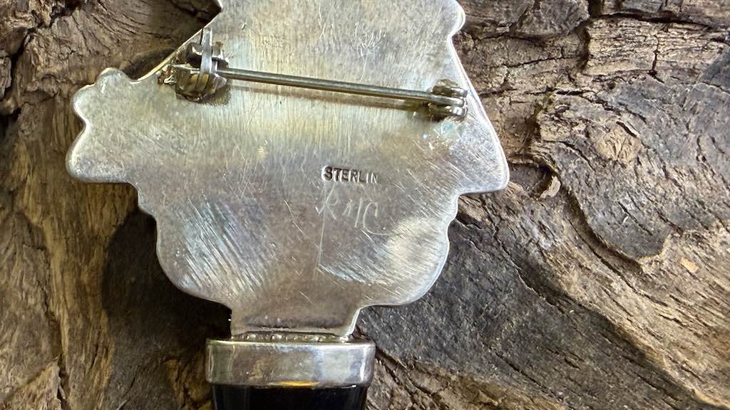 Vintage Sterling Silver Pin