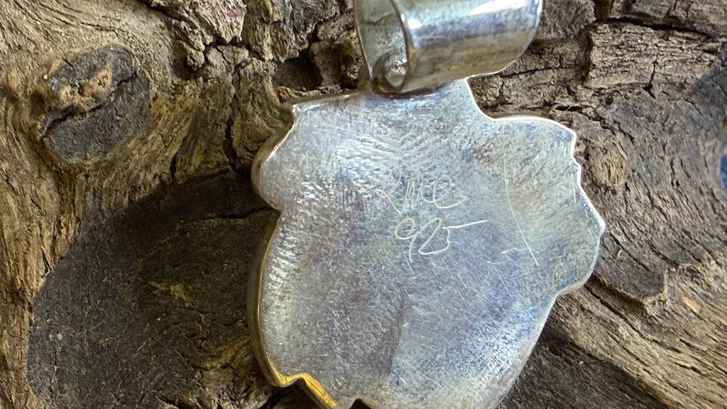 Vintage Sterling Silver Pendant
