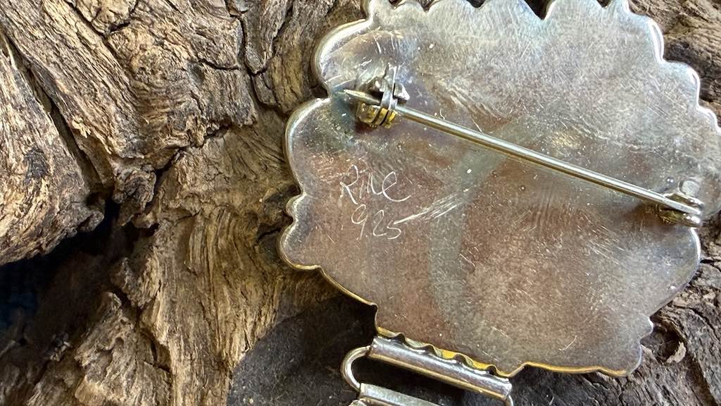 Vintage Sterling Silver Pin