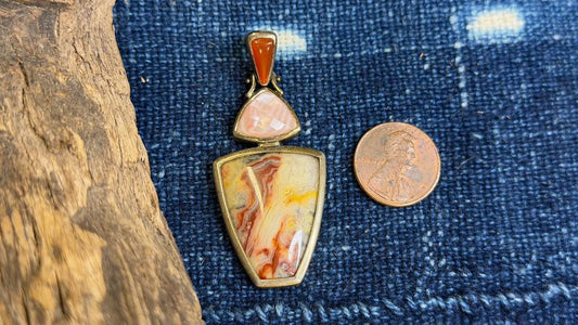 Vintage Sterling Silver Pendant