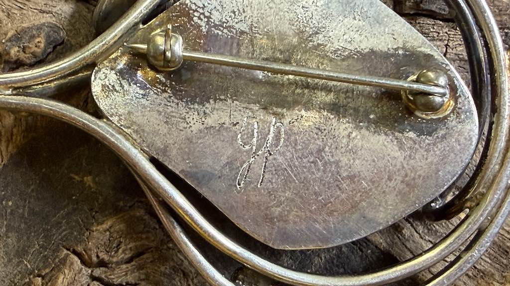 Vintage Sterling Silver Pin