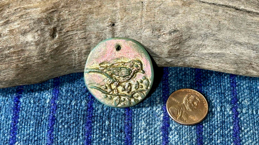 Polymer Clay Pendant by Andrew Thornton