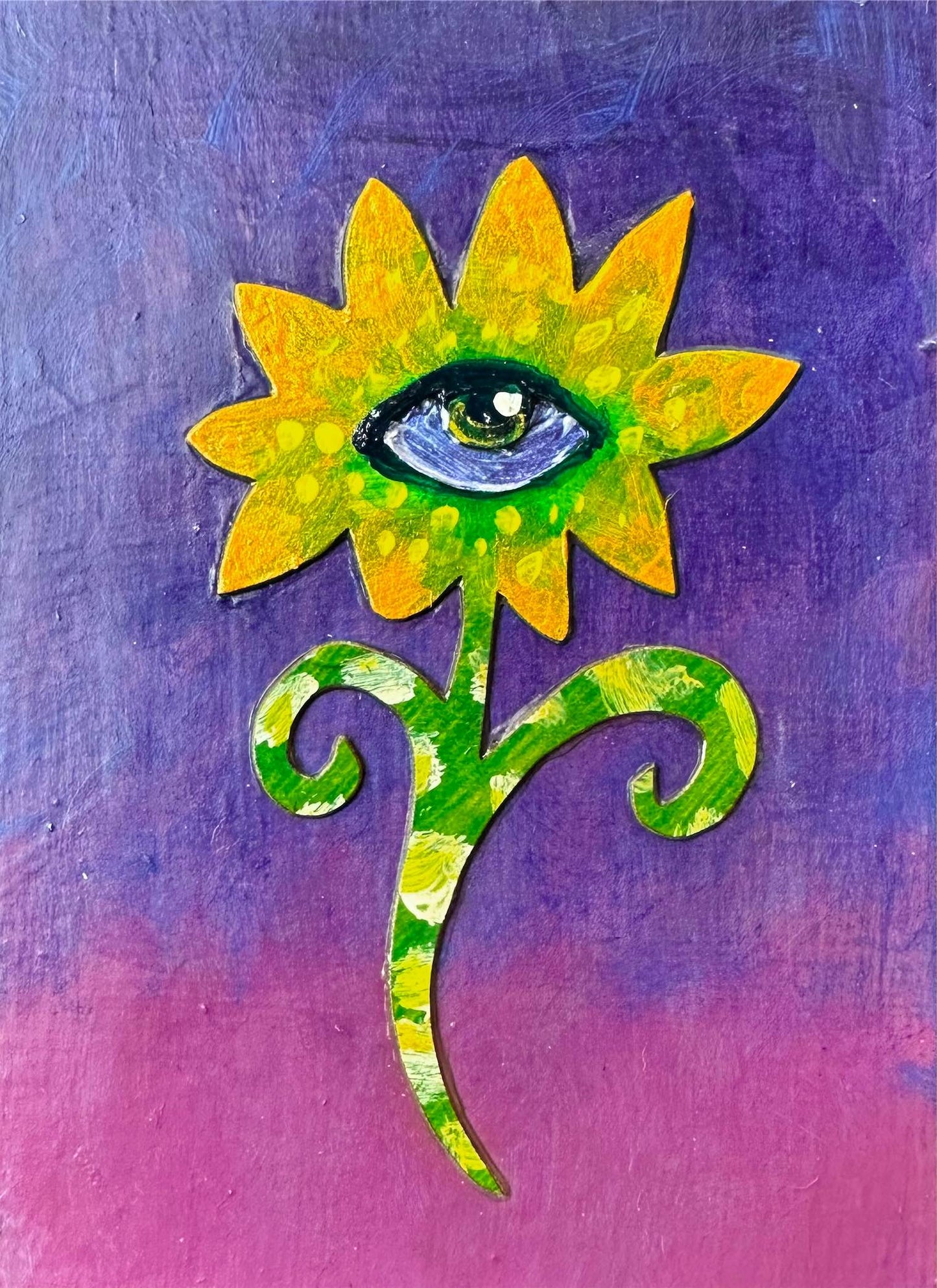 September 2023 ACEO: Garden of Knowing by Andrew Thornton