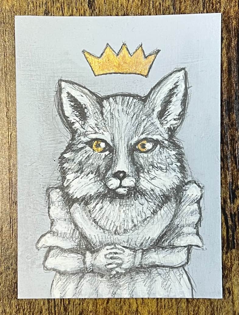 Noble Creatures Drawing by Andrew Thornton