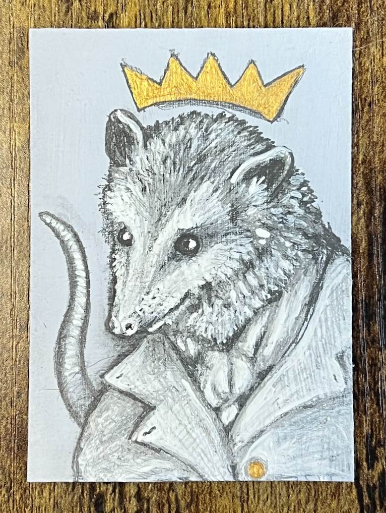 Noble Creatures Drawing by Andrew Thornton