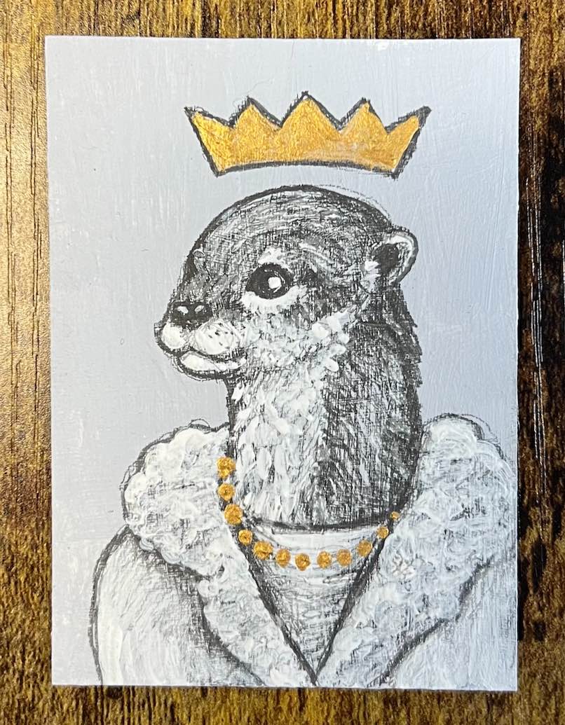 Noble Creatures Drawing by Andrew Thornton