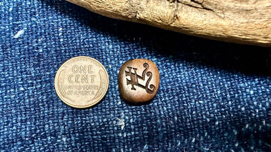 Lillypilly Wooden Square Bead - Tiger Ebony - 15mm