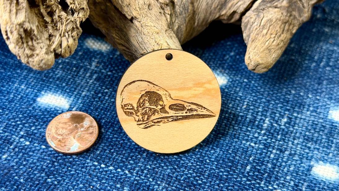 Limited Edition Wooden Pendant by Andrew Thornton