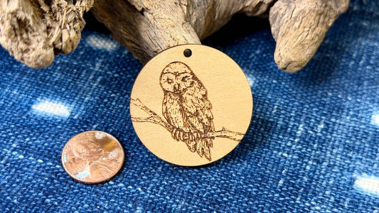 Limited Edition Wooden Pendant by Andrew Thornton