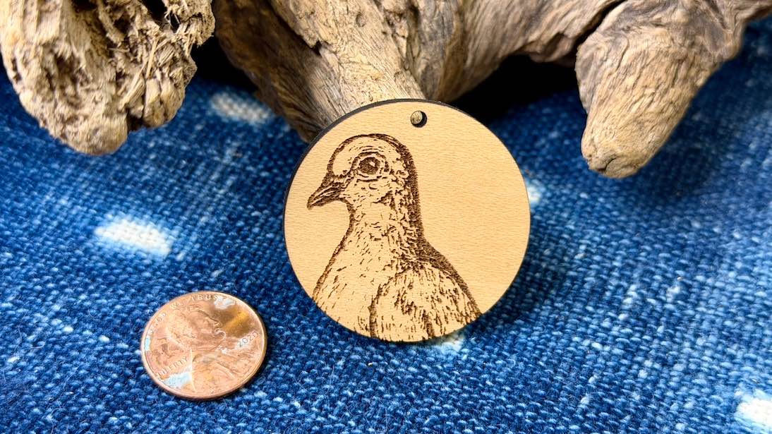 Limited Edition Wooden Pendant by Andrew Thornton