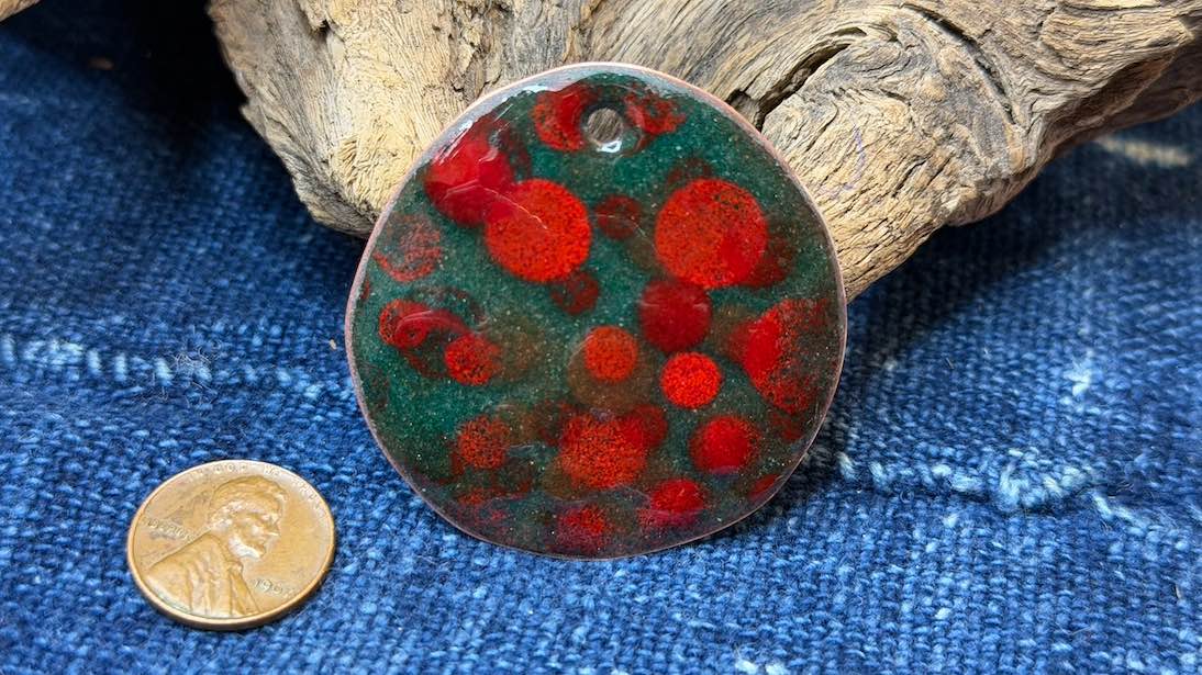 Enamel Pendant by Andrew Thornton