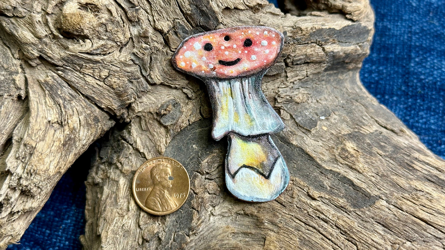 Enamel Pendant by Andrew Thornton