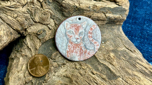 Enamel Pendant by Andrew Thornton