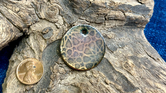 Enamel Pendant by Andrew Thornton