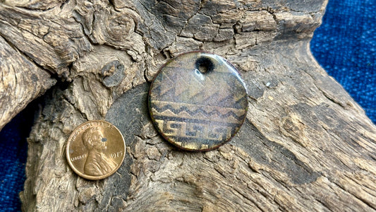 Enamel Pendant by Andrew Thornton