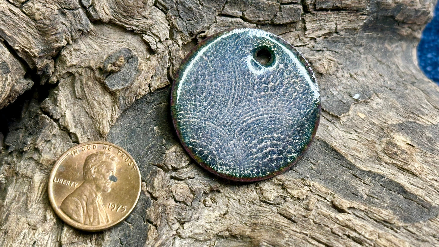 Enamel Pendant by Andrew Thornton
